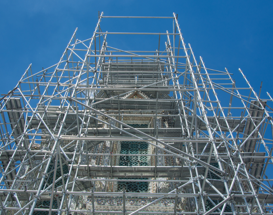 los trabajos verticales reducen tiempos y costes en obras en altura